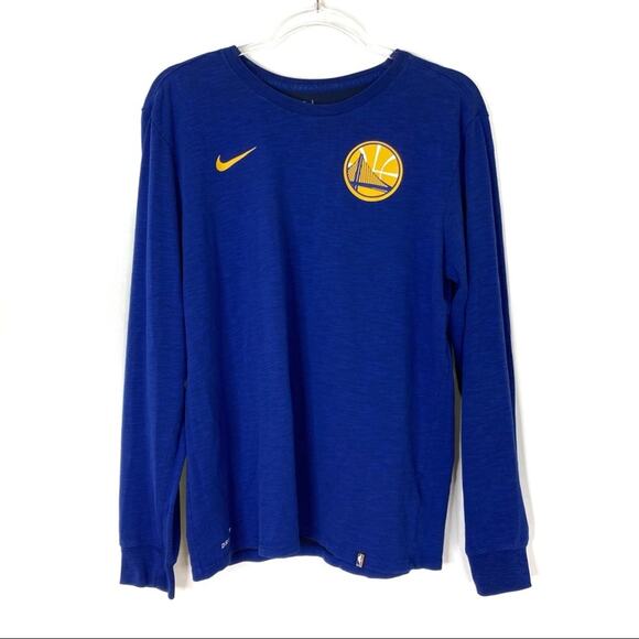 Nike | NBA Golden State Warriors Essential Shooting Long Sleeve Tee - Picture 1 of 6